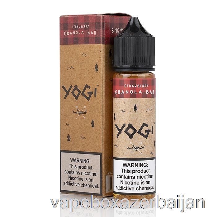 Vape Smoke Strawberry Granola Bar - Yogi E-Liquid - 60mL 0mg